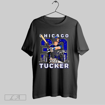 Original Kyle Tucker Chicago Skyline Swing Signature Long Sleeve