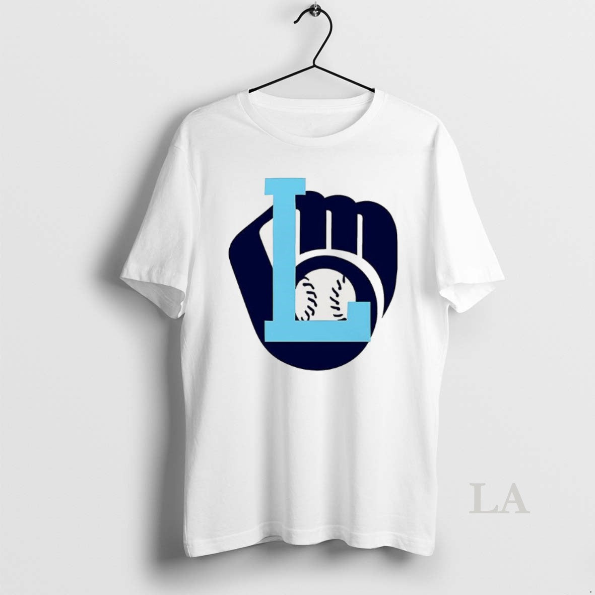 Original L Milwaukee Brewers Logo TShirt Elegant Outfit