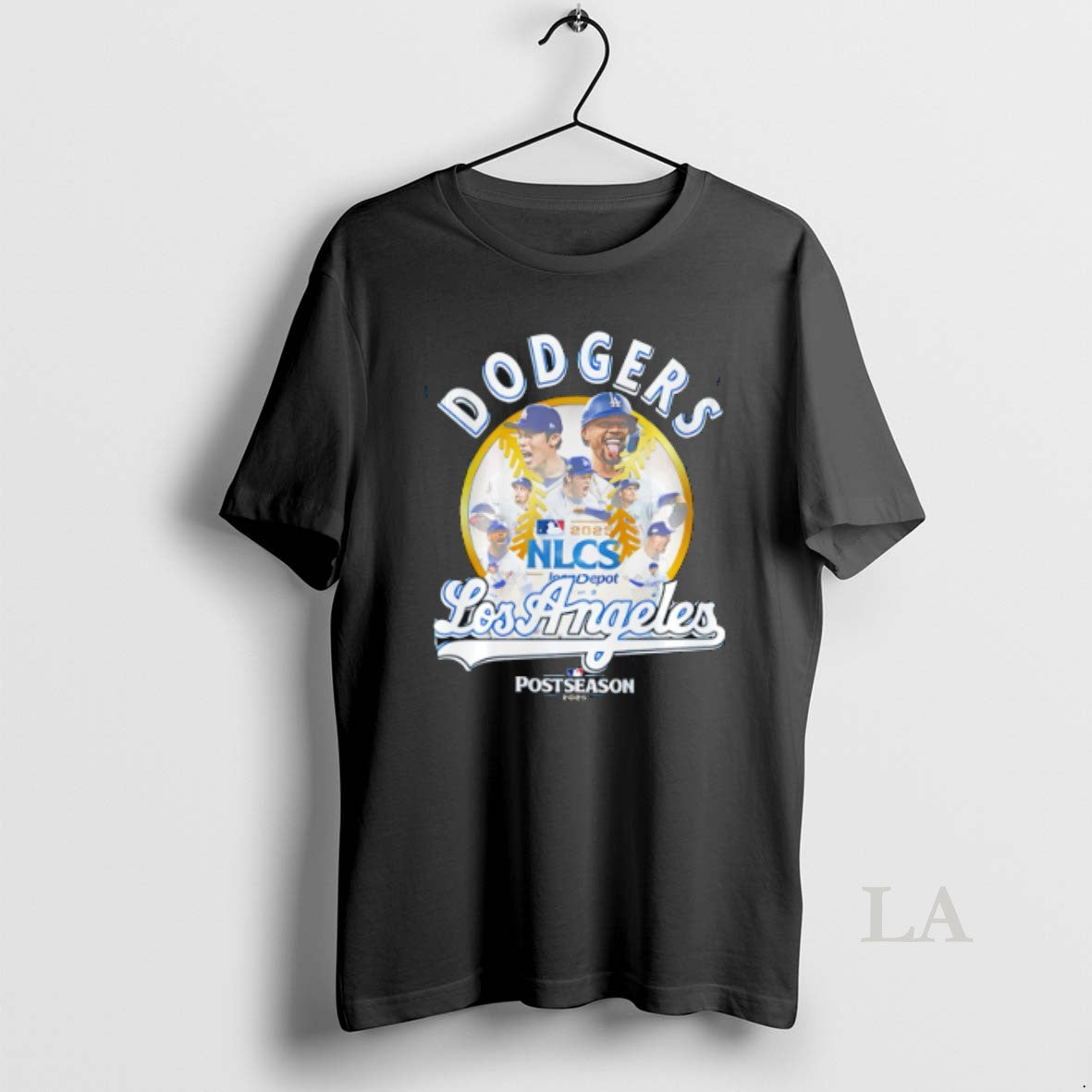 Original La Dodgers 2025 Nlcs Champions Postseason TShirt Authentic
