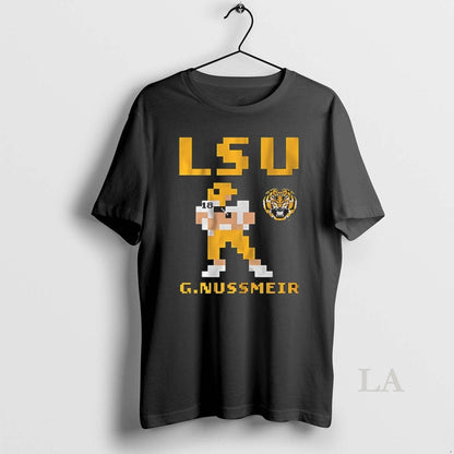 Original Lsu Football Garrett Nussmeier Baller Video Games Shirt