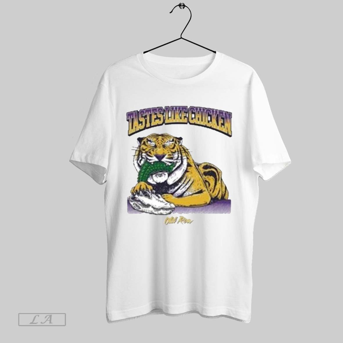 Original Lsu Tigers And Florida Gators Tastes Like Chicken Long