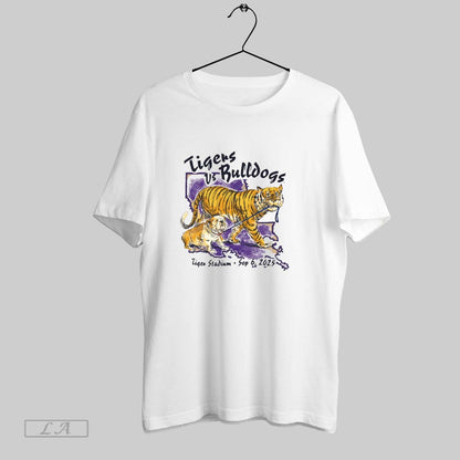 Original Lsu Tigers Vs Georgia Bulldogs La Tech Game Day September 6