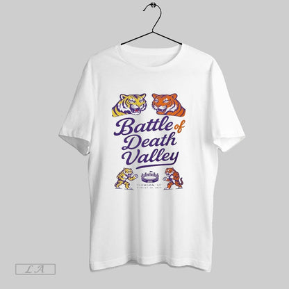 Original Lsu Vs Clemson Tigers Battle Death Valley 2025 Sweatshirt