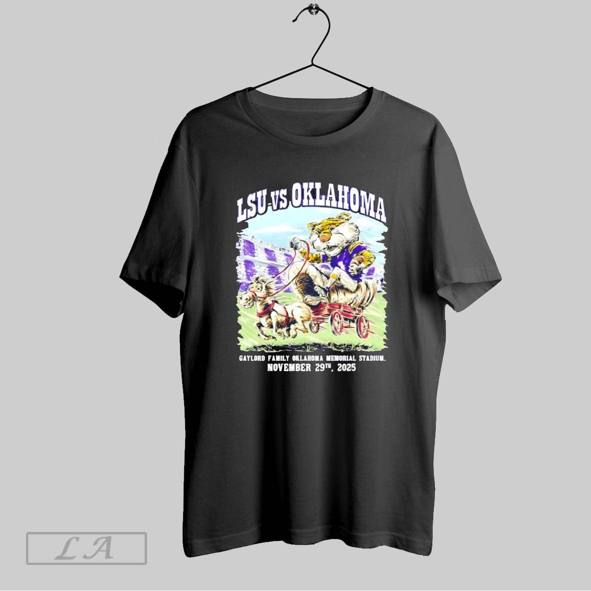 Original Lsu Vs Oklahoma 2025 Game Day Gaylord Family Oklahoma