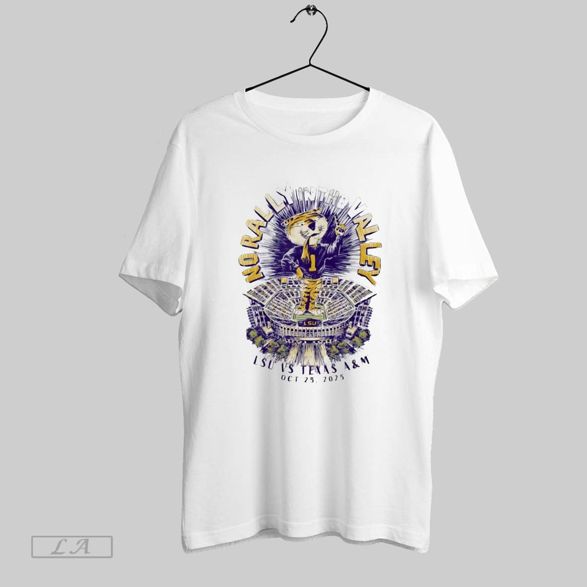 Original Lsu Vs Texas Am No Rally Valley 2025 Game Day Mascot Long