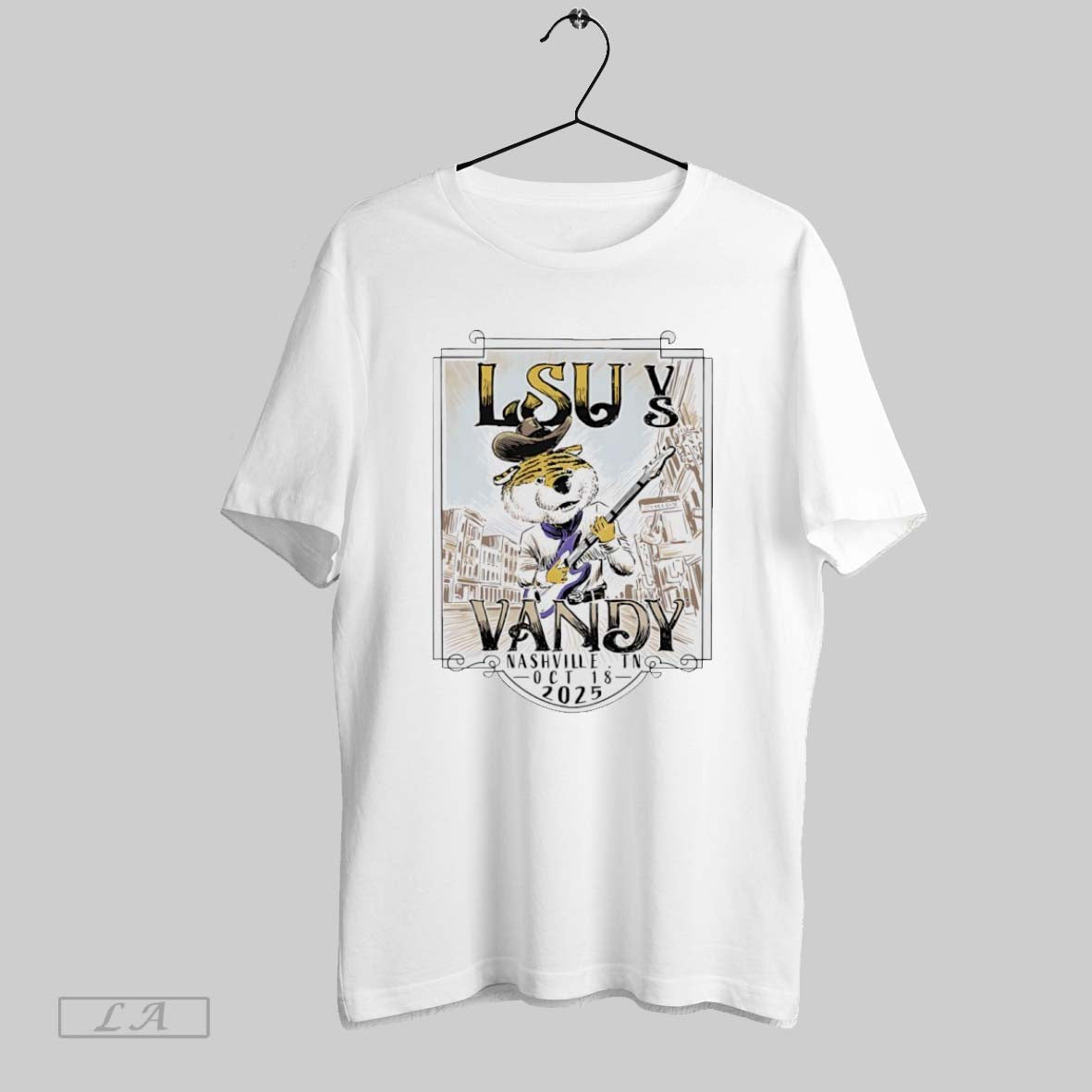 Original Lsu Vs Vanderbilt 2025 Game Day Mascot TShirt Modern Gift
