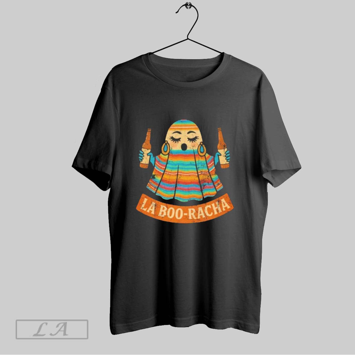 Original La Boo Racha Halloween Y Los Muertos TShirt Authentic Fashion