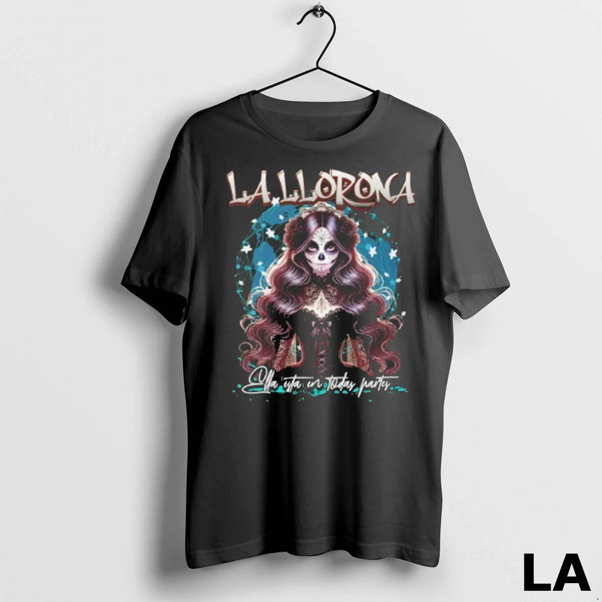 Original La Llorona Ella Esta En Todas Partes Hoodie Designer Gift