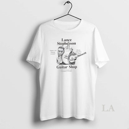 Original Lance Stephenson Guitar Shop Make Em Dance Lance TShirt
