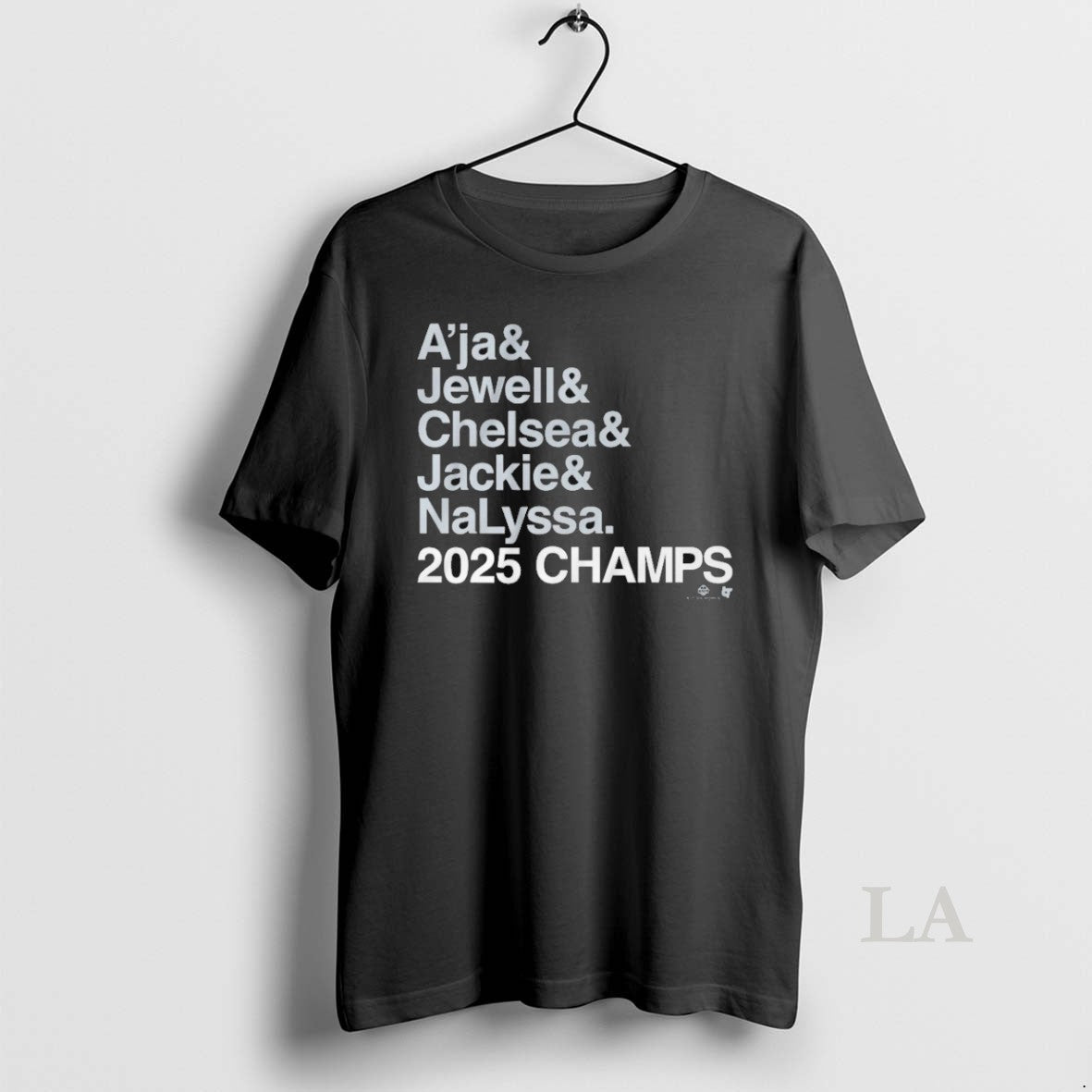 Original Las Vegas Aces Ampersand 2025 Champs Long Sleeve Classic