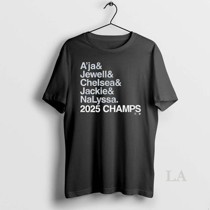 Original Las Vegas Aces Ampersand 2025 Champs Long Sleeve Classic