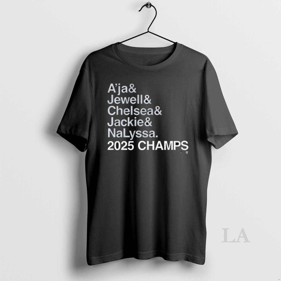Original Las Vegas Aces Basketball Ampersand 225 Champs Aja Jewell