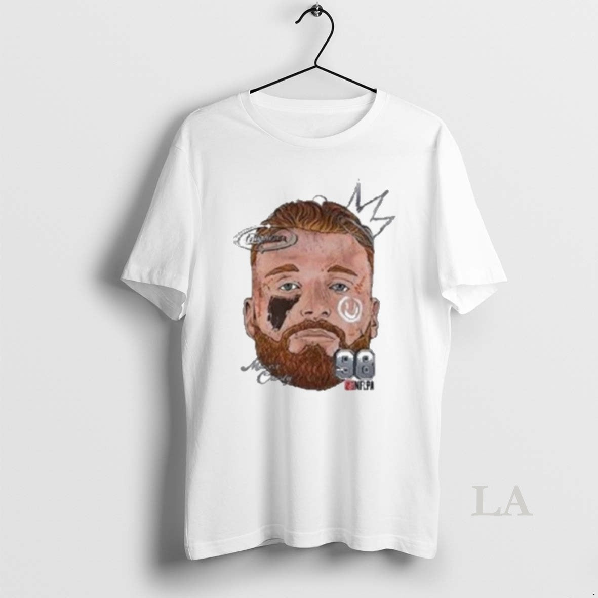 Original Las Vegas Raiders Maxx Crosby Fat Head City Skyline Tee