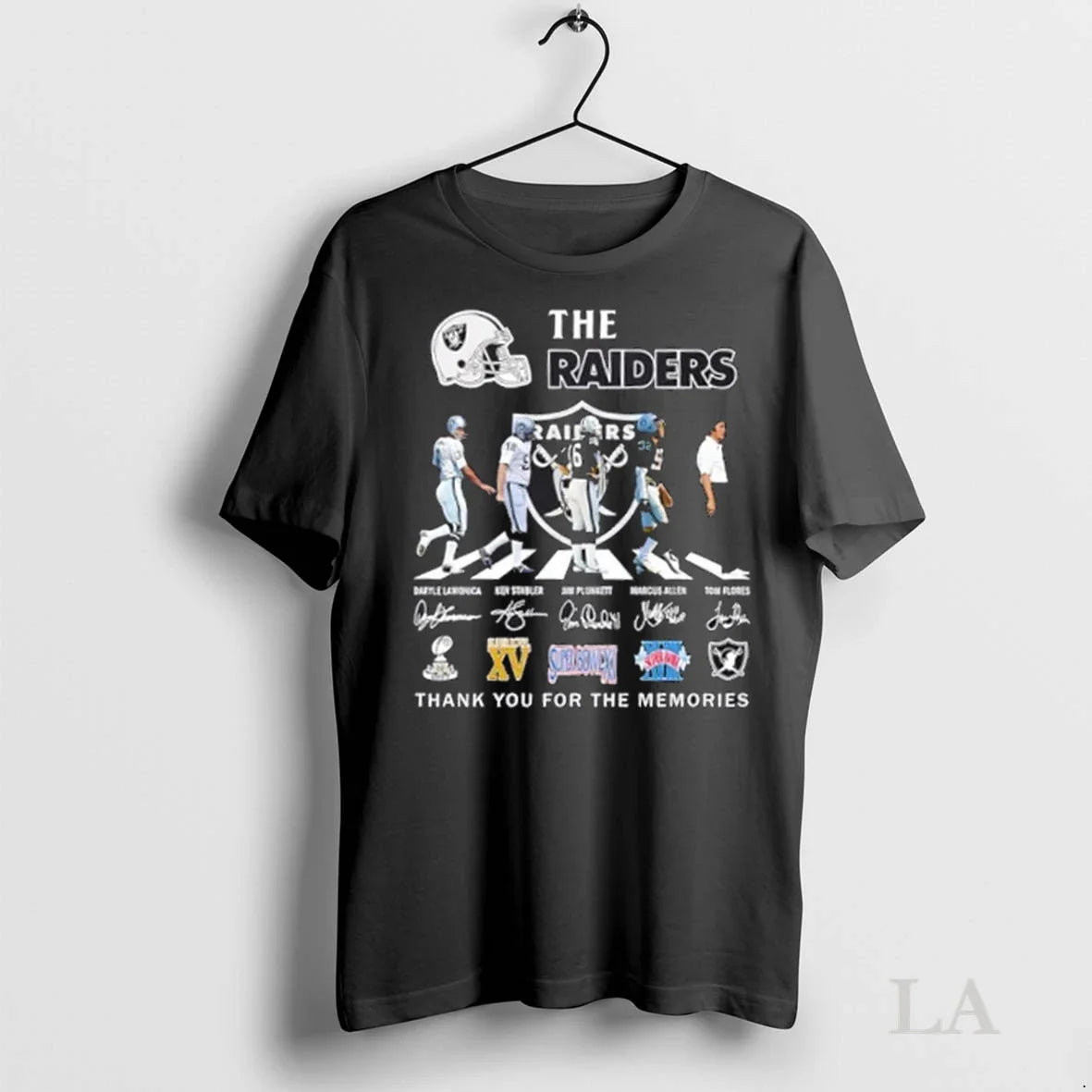 Original Las Vegas Raiders Tom Flores Allen Plunkett Stabler Lamonica