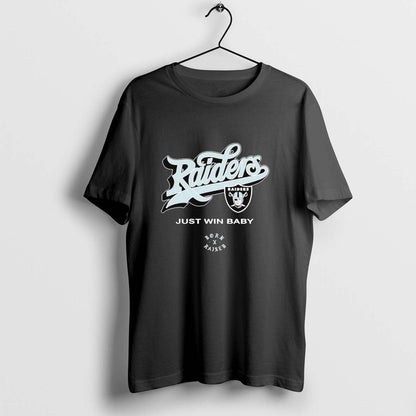 Original Las Vegas Raiders Just Win Script Long Sleeve Premium
