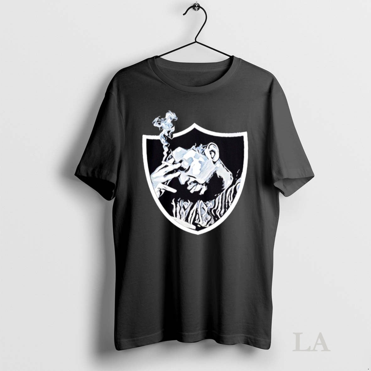 Original Las Vegas Raiders Smoking Logo Hoodie Elegant Gift