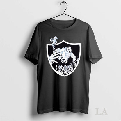 Original Las Vegas Raiders Smoking Logo Hoodie Elegant Gift