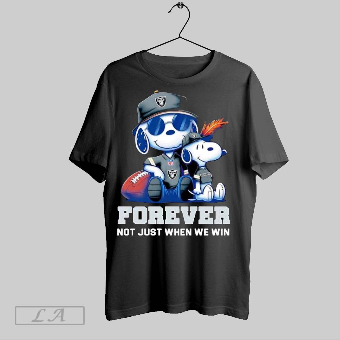 Original Las Vegas Raiderspeanuts Snoopy Forever Long Sleeve Elegant