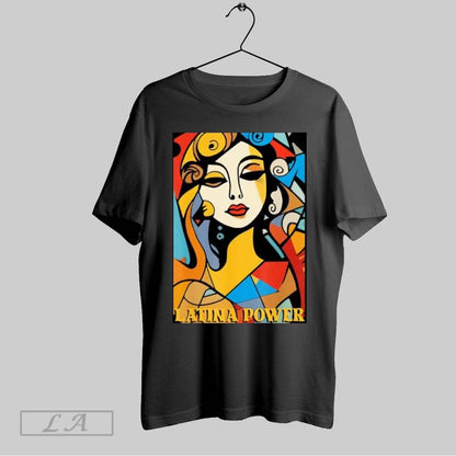 Original Latina Power Cubism Art Shirt Vintage Gift
