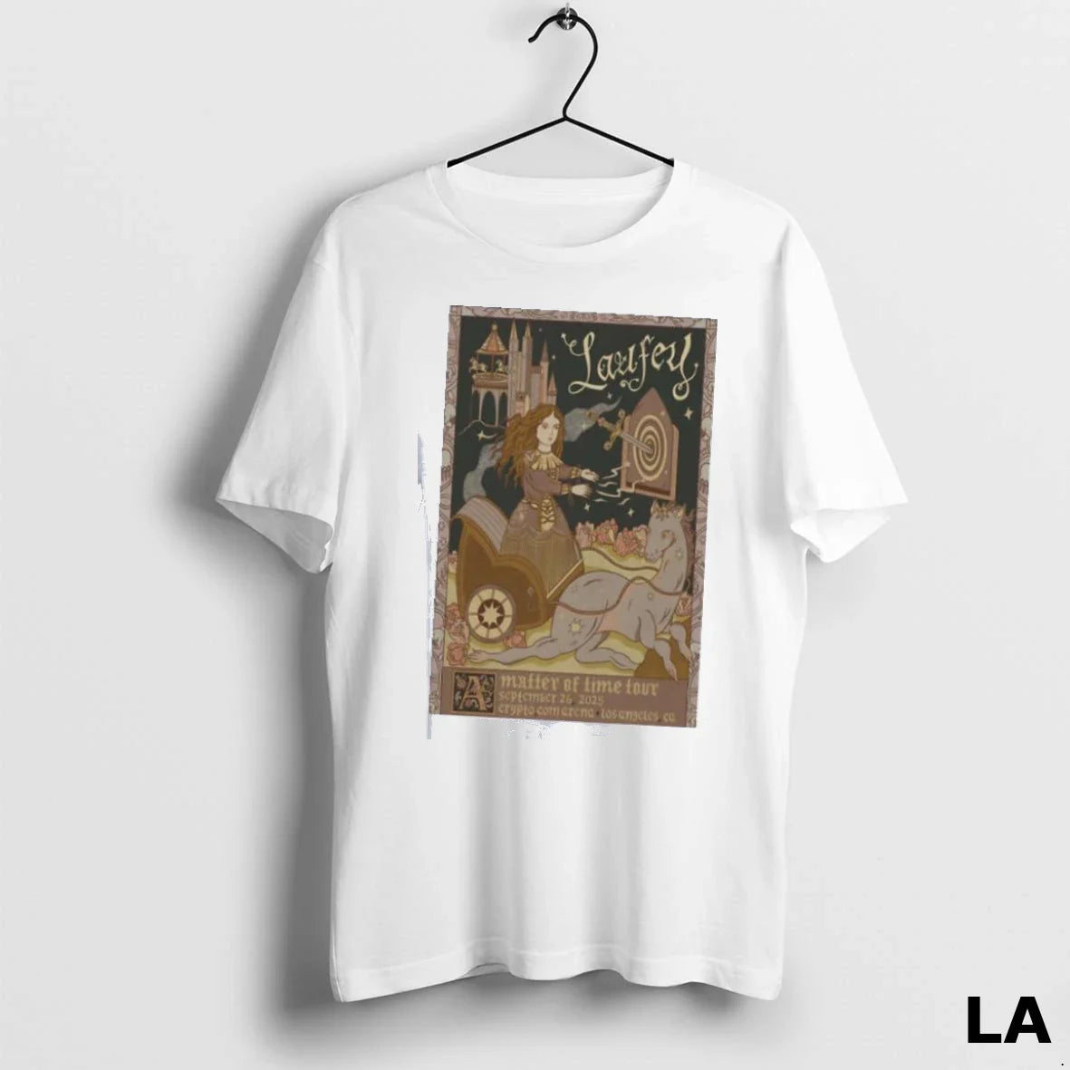 Original Laufey Los Angeles Ca September 26 2025 Tour Shirt Trendy
