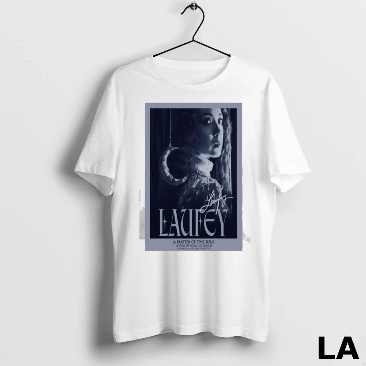 Original Laufey Los Angeles Ca Event September 26 27 2025 Ladies Tee