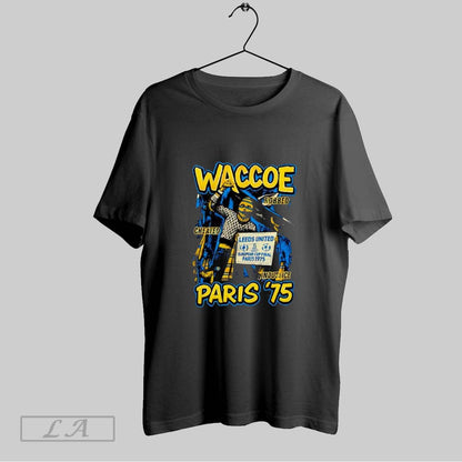 Original Leeds United And Bayern Munich Paris 1975 Art TShirt Vintage