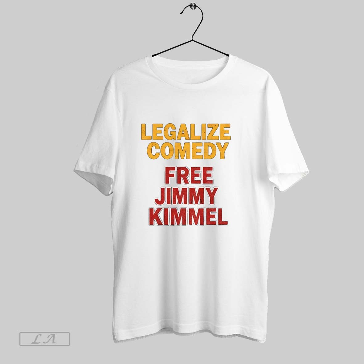 Original Legalize Comedy Free Jimmy Kimmel Lovers Tee Retro Look