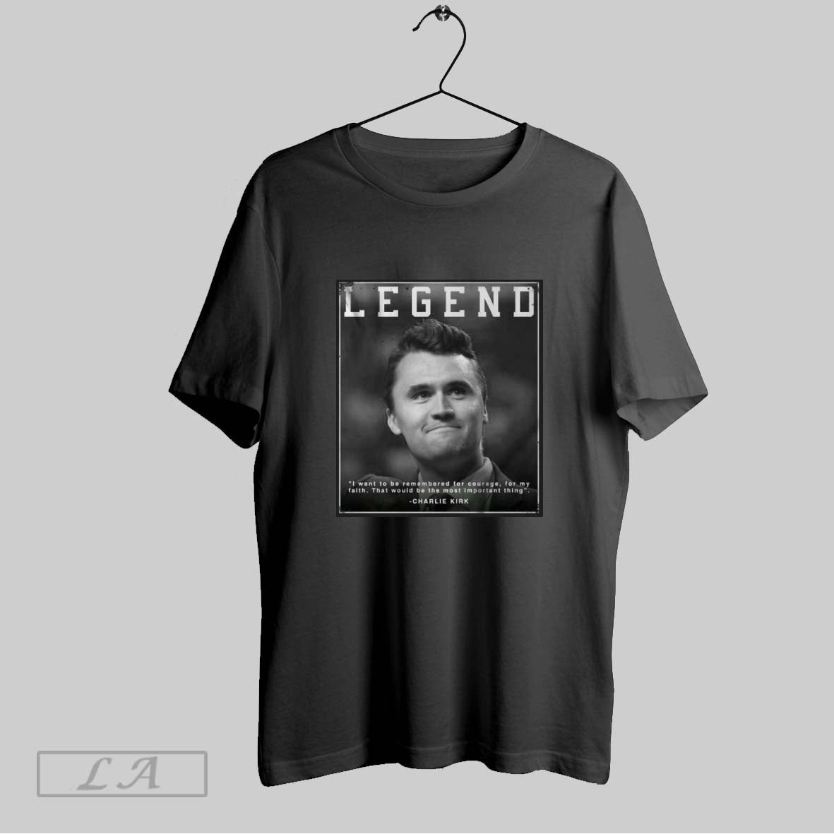Original Legend Charlie Kirk TShirt Retro Style