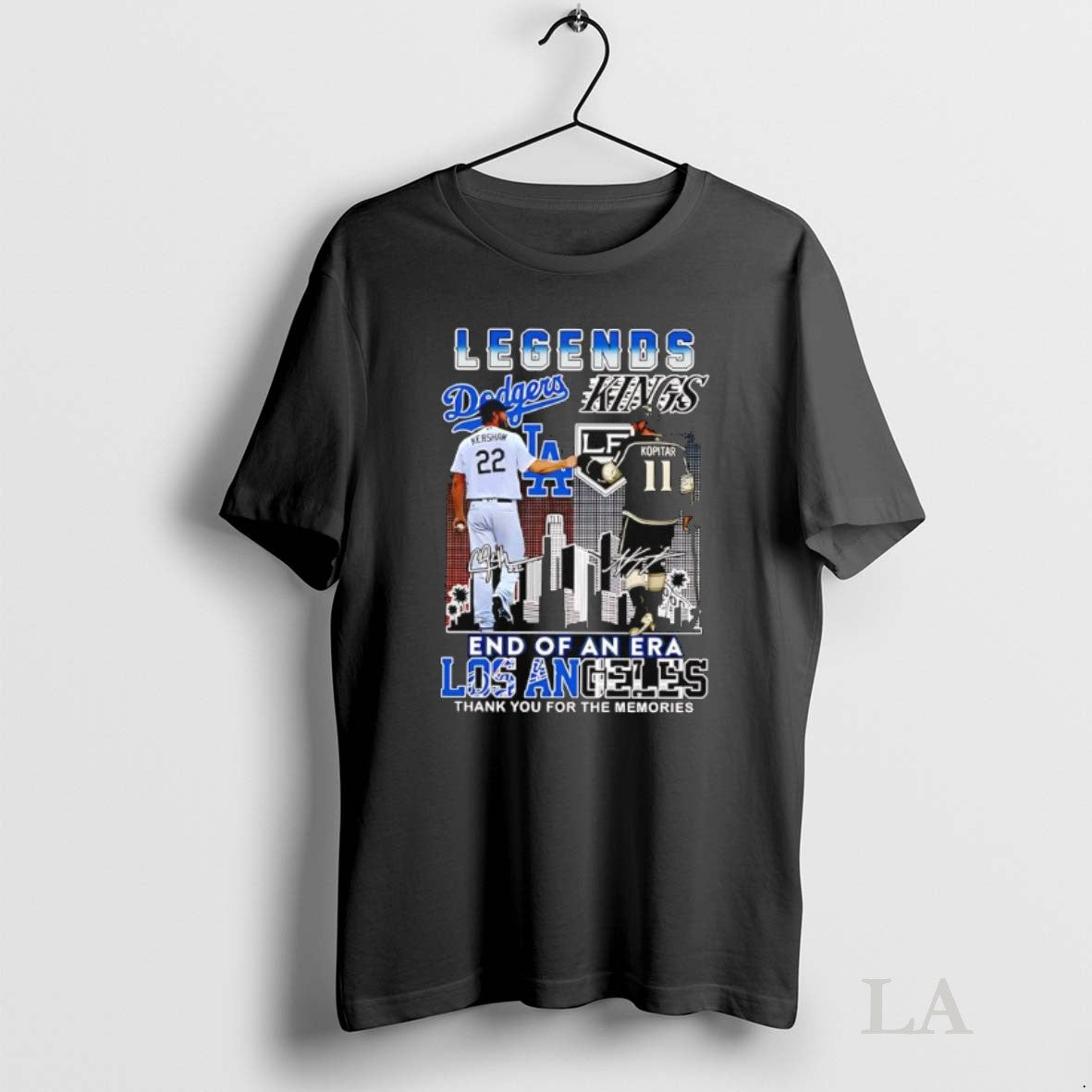Original Legends Clayton Kershaw La Dodgers Anze Kopitar La Kings End