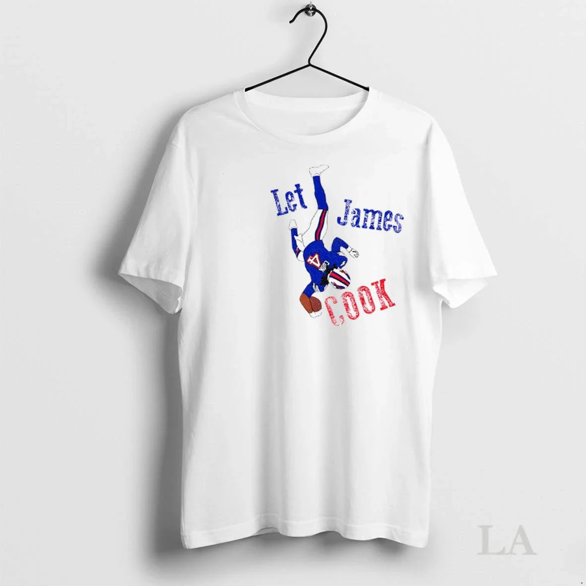 Original Let James Cook Buffalo Bills Football Player Tee Elegant