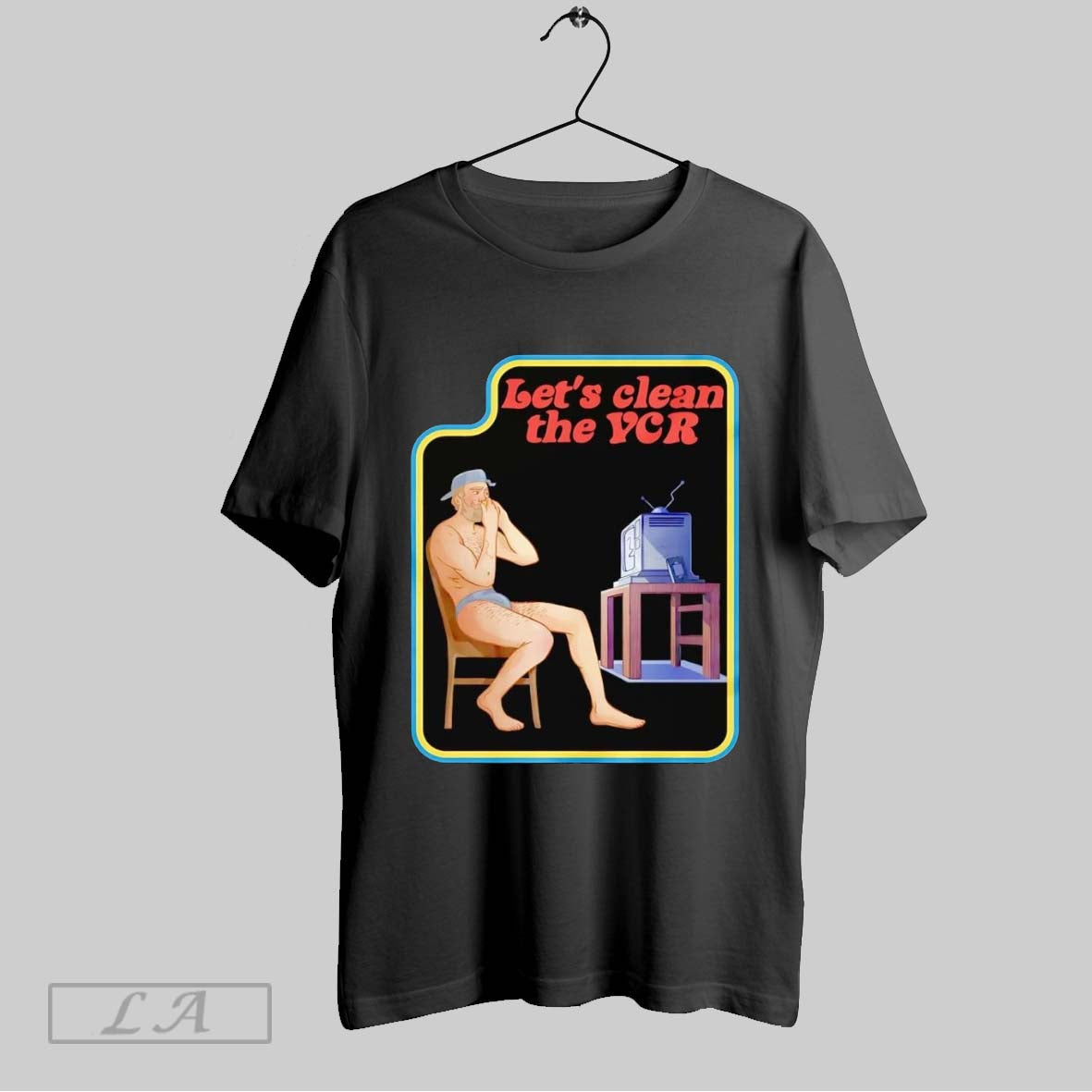 Original Lets Clean Vcr Hoodie Vintage Apparel