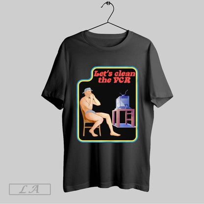 Original Lets Clean Vcr Hoodie Vintage Apparel