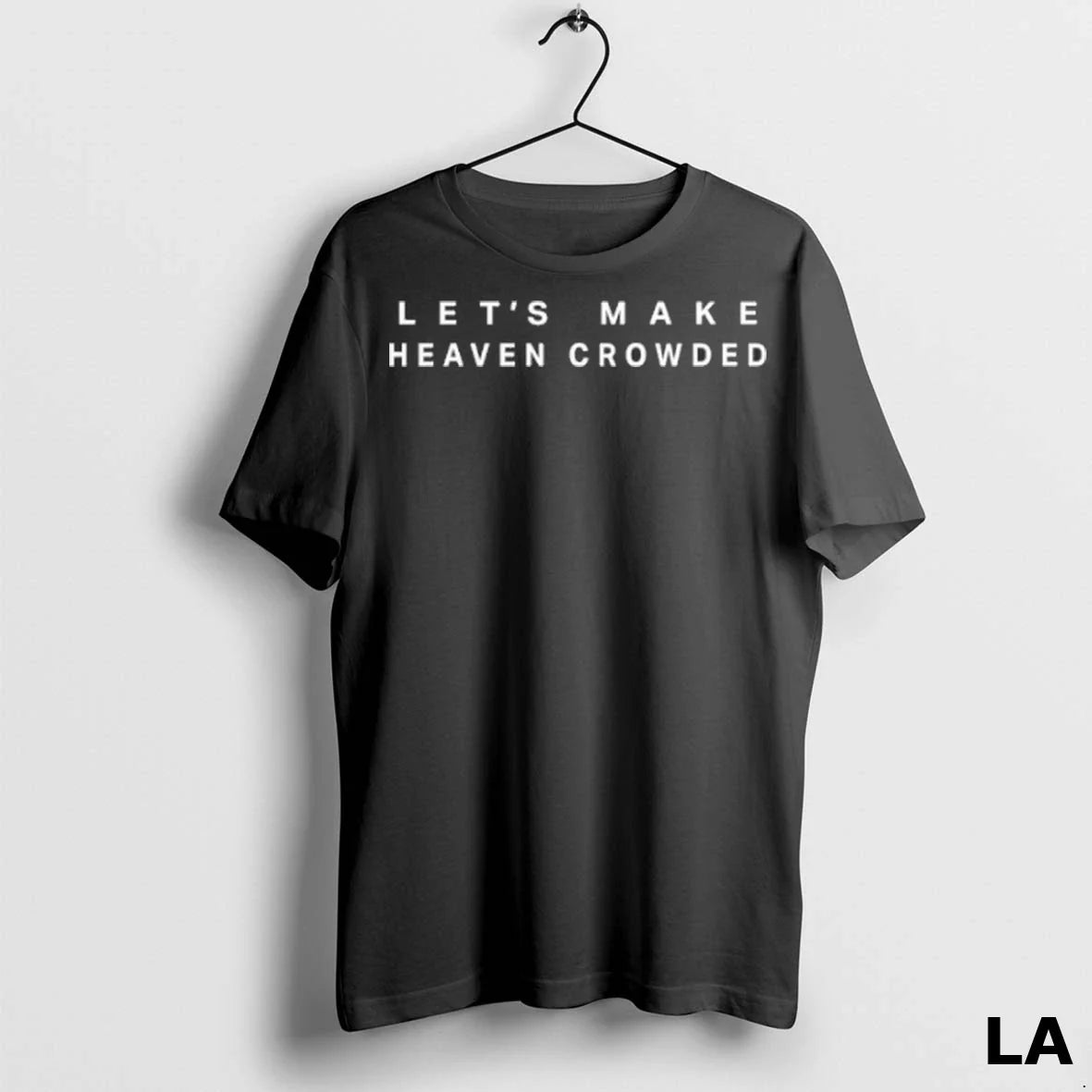 Original Lets Make Heaven Crowded Tank Top Retro Fashion