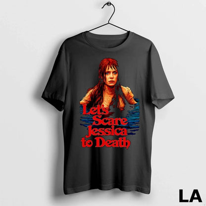 Original Lets Scare Jessica To Death Ornaments Sweatshirt Retro Gift