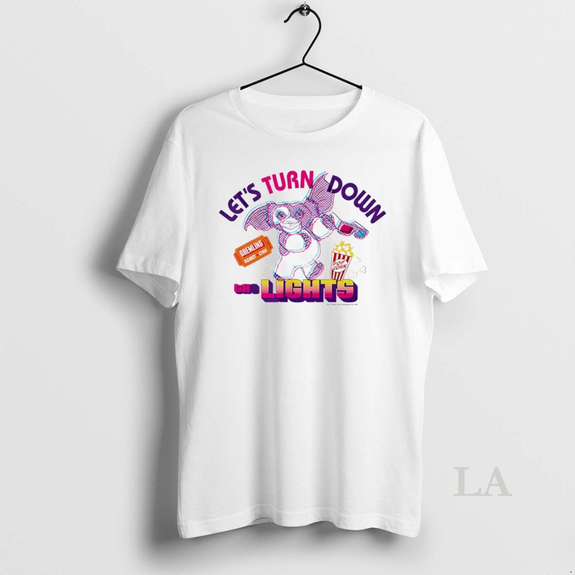 Original Lets Turn Down Lights Gremlins Shirt Premium Look