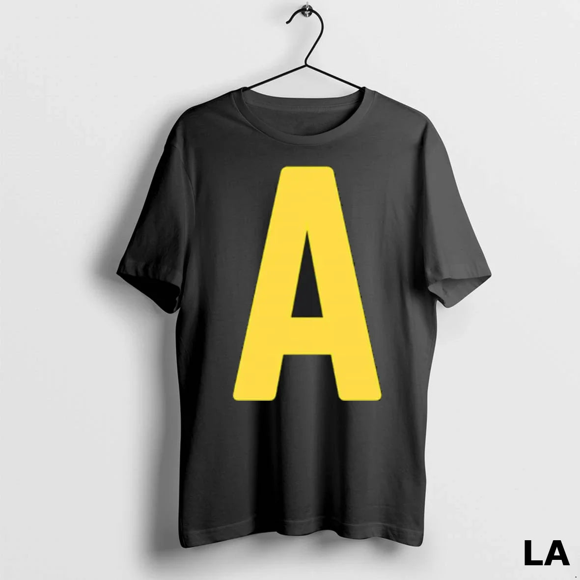 Original Letter Yellow Red Halloween Costume Party Hoodie Elegant
