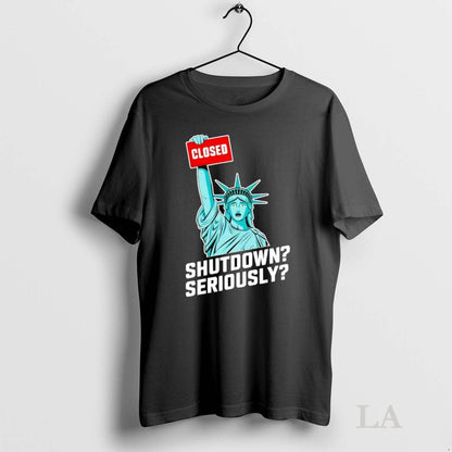 Original Liberty Closed Government Shutdown TShirt Modern Look