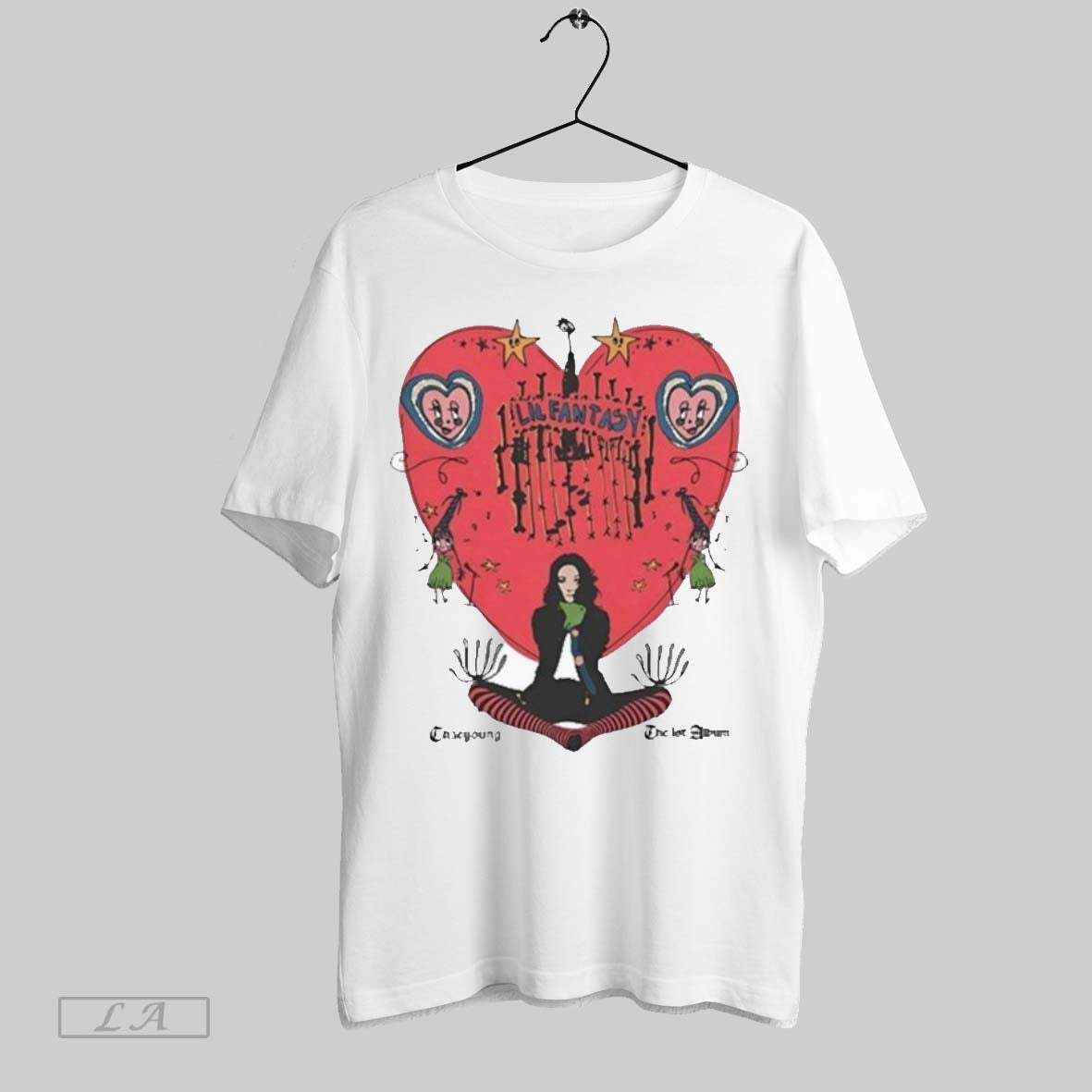 Original Lil Fantasy Vol 1 X Chaeyoung Heart Tee Exclusive Apparel