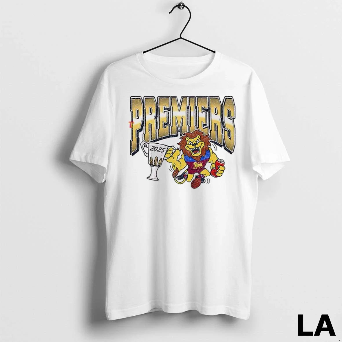 Original Lions Run 2025 Premiers Long Sleeve Retro Gift