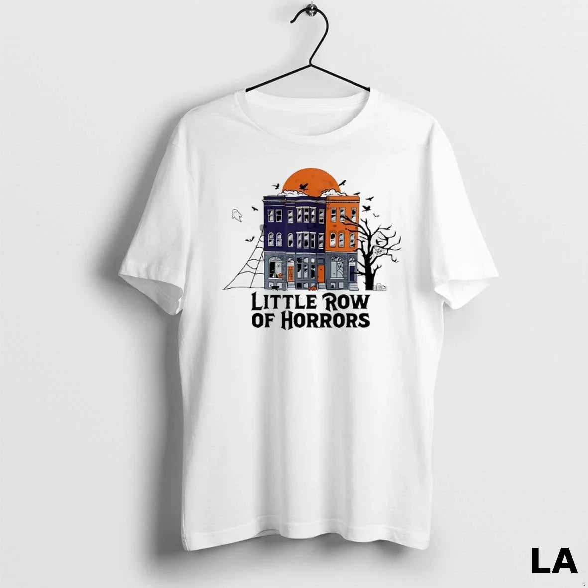 Original Little Row Horrors Halloween Long Sleeve Retro Art