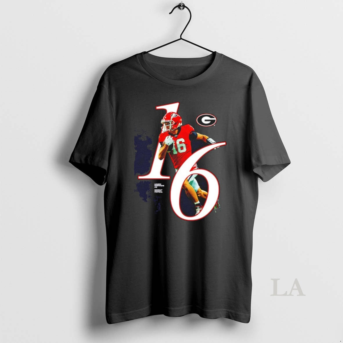 Original London Humphreys 16 Georgia Bulldogs 2025 Ncaa Player Long