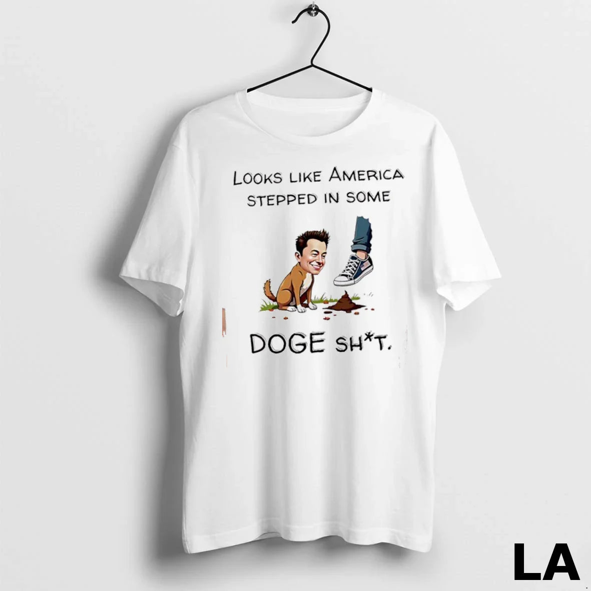 Original Looks Like America Stepped Some Doge Shit TShirt Exclusive