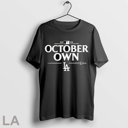 Original Los Angeles Dodgers 2025 Mlb Postseason Own October Tank Top
