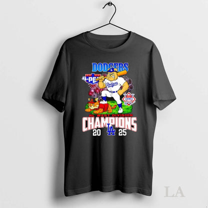 Original Los Angeles Dodgers 2025 Nl West Division Champions Mascots
