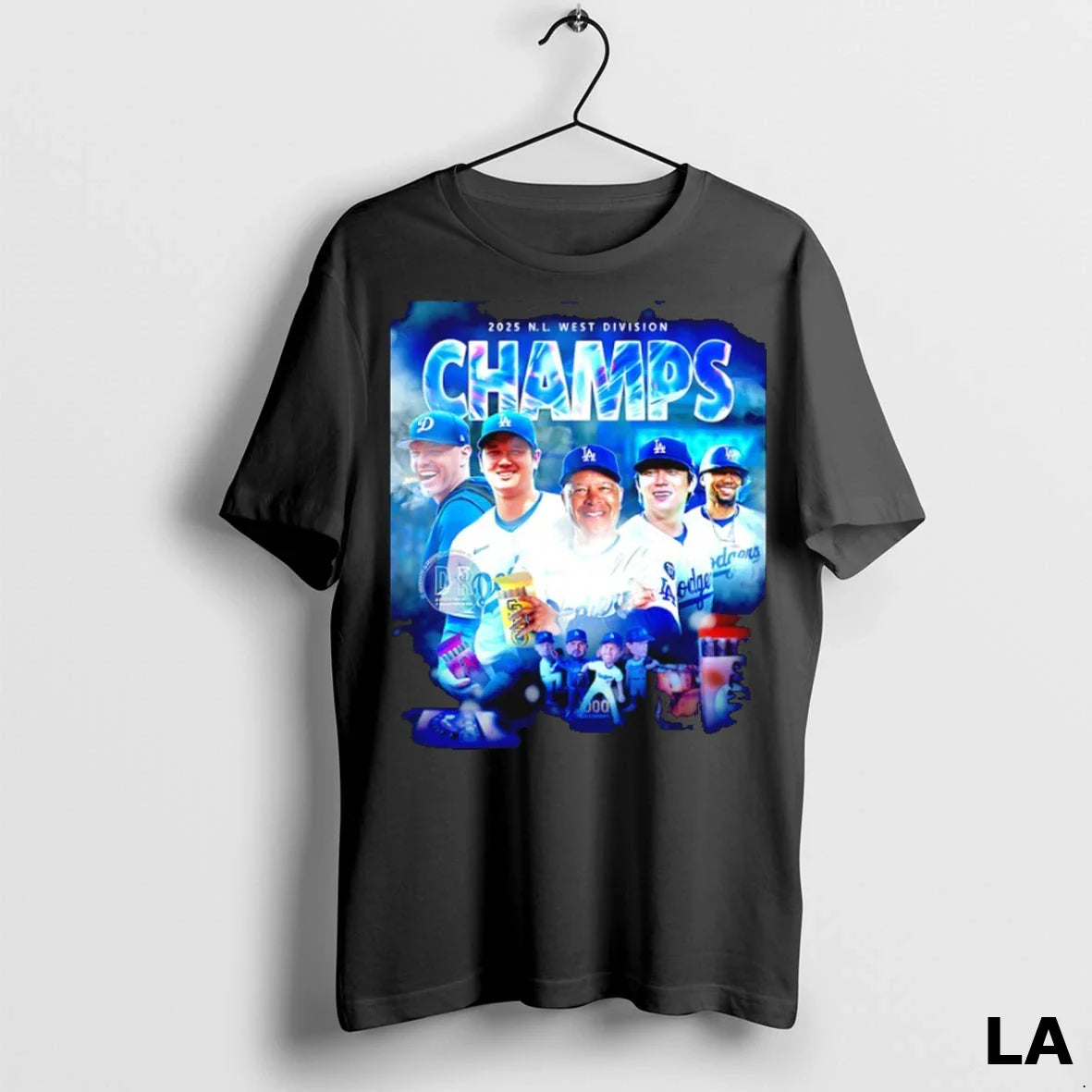 Original Los Angeles Dodgers 2025 Nl West Division Champs Tank Top