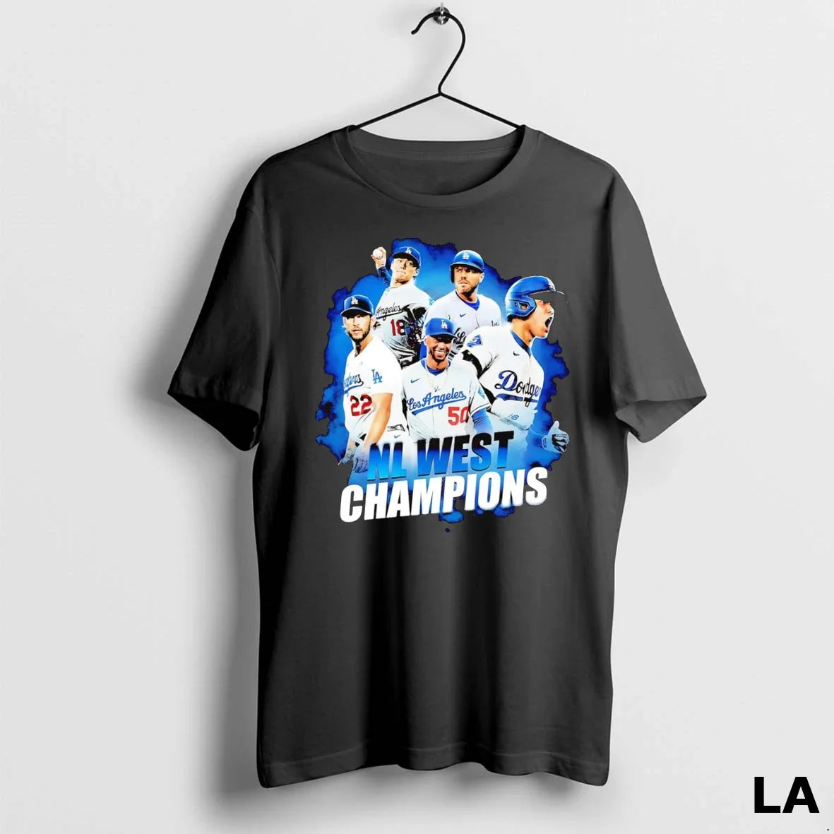 Original Los Angeles Dodgers 2025 Nl West Champions Tee Modern Outfit