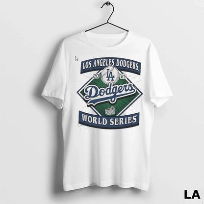 Original Los Angeles Dodgers 2025 World Series Champions Logo Ladies