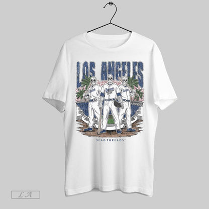 Original Los Angeles Dodgers Dead Threads Skeletons Long Sleeve