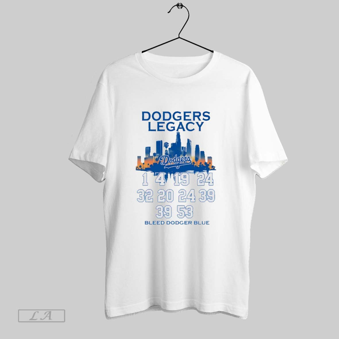 Original Los Angeles Dodgers Legacy Bleed Dodger Blue Skyline Tee