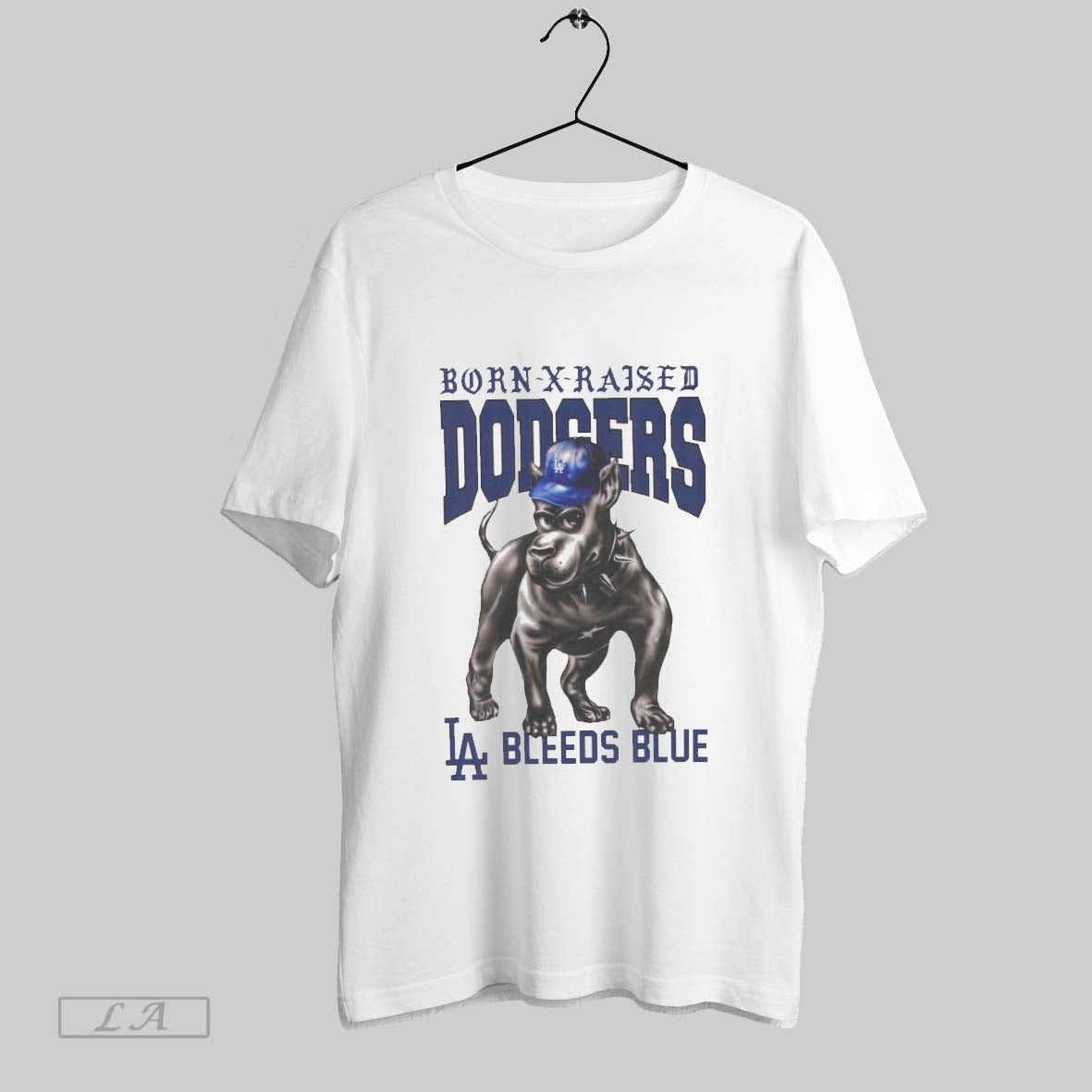 Original Los Angeles Dodgers New Era Born X Raised Bleeds Blue Long